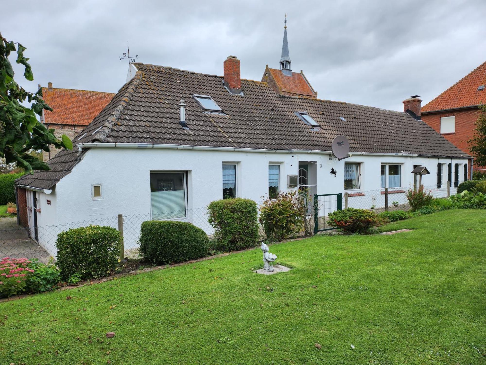 Ferienhaus Katinka Krummhörn エクステリア 写真